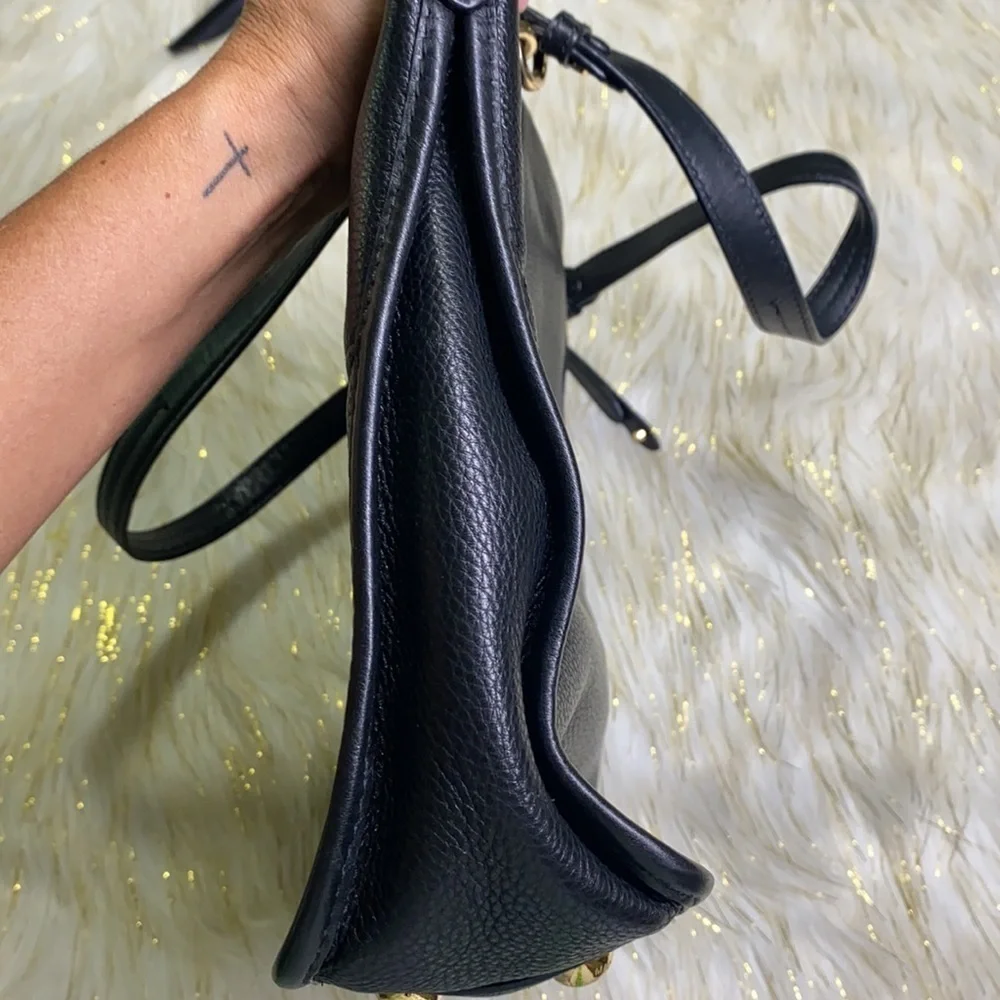 Michael Kors - Black Pebbled Leather Medium Bag